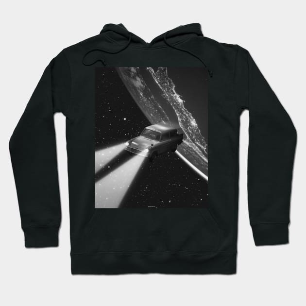 AUTOPILOT. BLACK AND WHITE. Hoodie by LFHCS